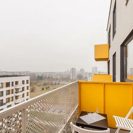 1 Near Center With A Roof Terrace And Parking * Vilnius