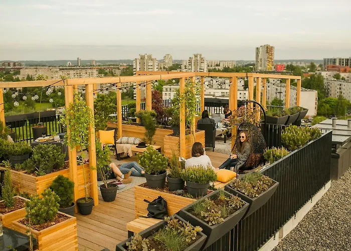 1 Near Center With A Roof Terrace And Parking * ヴィリニュス