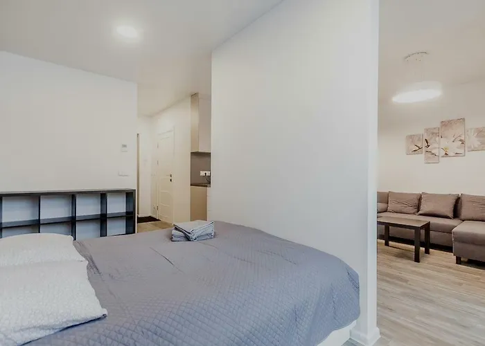 1 Near Center With A Roof Terrace And Parking